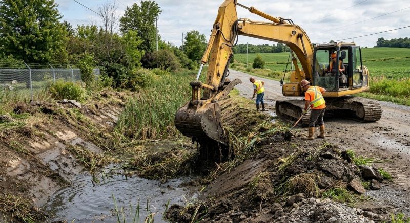 Ditch Repair in Houston, TX