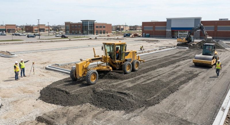 Parking Lot Excavation in Provo, UT