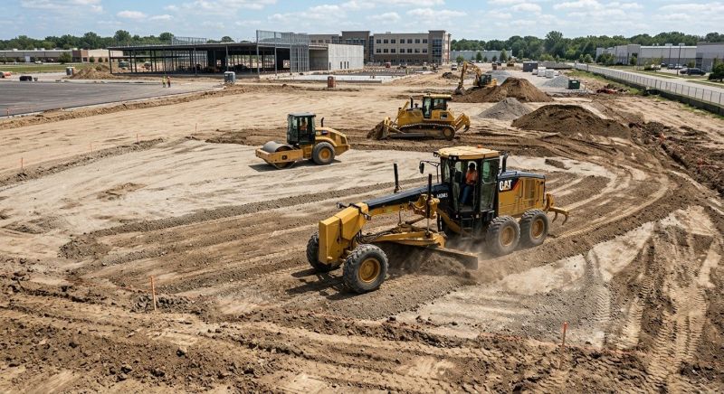 Parking Lot Gravel Repair in Gainesville, GA